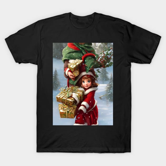 Santa's helper #8 T-Shirt by aifuntime